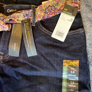 Blue jean shorts